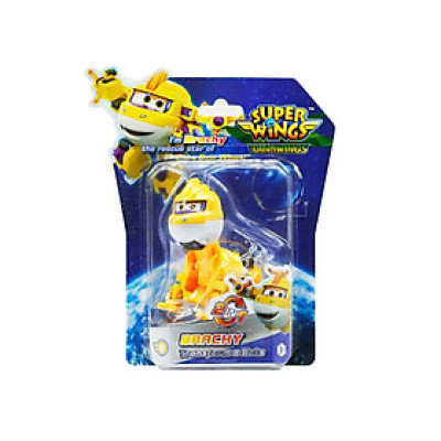 Đồ Chơi Robot Biến Hình Cỡ Nhỏ Khủng Long Brachy Cứu Hộ SUPERWINGS YW790043