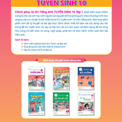 Chinh phục kì thi Tiếng Anh - Tuyển sinh 10 tập 1