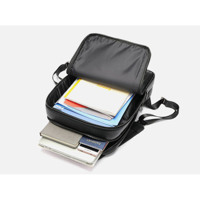 Balo nam da bò BAOHA LEATHER BHM2304 Ba lô laptop 16inch, thiết kế mới đa năng hơn