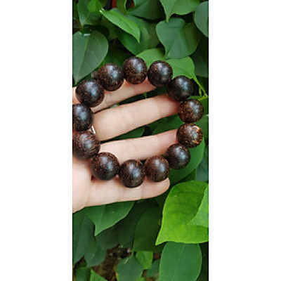 VÒNG tay Nam gỗ trầm hương Size vòng hạt 16mm Nam đeo đẹp có mùi thơm nhẹ nhàng rẻ đẹp ạ      