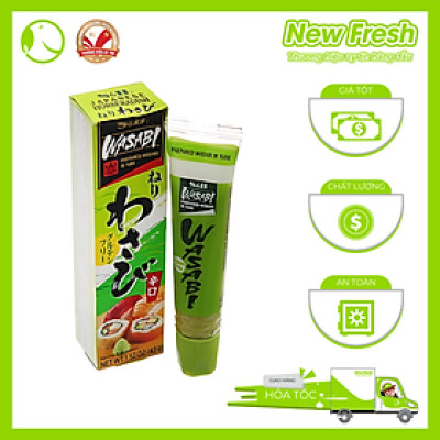[GIAO NHANH HCM] Mù Tạt Wasabi Nhật Bản Chuyên chấm Sashimi, Sushi - Tuýp 43Gram 
