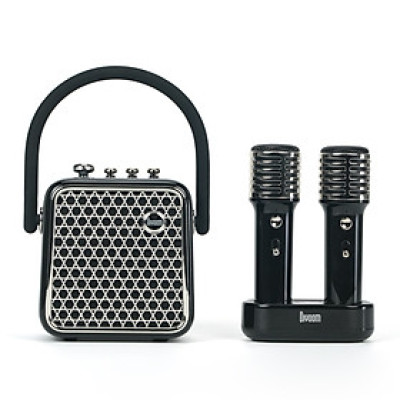 Loa bluetooth Divoom SongBird-SE kèm 2 Microphone. công suất 18W - Hàng chính hãng