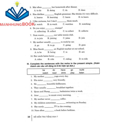 sách - đề kiểm tra tiếng anh 7 (dùng kèm sách giáo khoa kết nối)