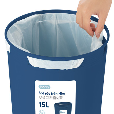 Sọt rác Hiro 15L - Giao màu ngẫu nhiên