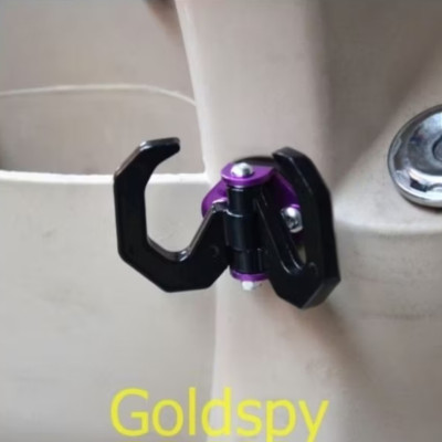 1 CÁI MÓC KHÓA TREO ĐỒ TRÊN XE MÁY CHIA 2 ĐẦU HÀNG CHUẨN ĐẸP 