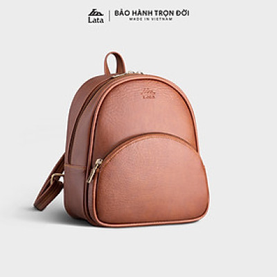 Balo Lata ( Thời trang nữ tiện lợi cỡ trung - Balo da BAL62 )