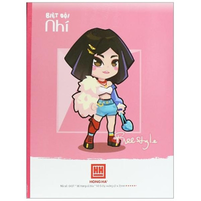 Combo 5 Vở Class Biệt Đội Nhí - 5 Ô Ly 96 Trang - Hồng Hà 0437 (Mẫu Màu Giao Ngẫu Nhiên)