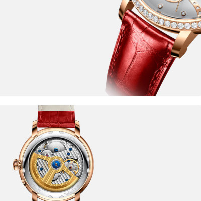 Đồng Hồ Nữ LOBINNI No.2065-1 Chính Hãng Fullbox BH 24T Chịu Nước 50m Kính Chống Xước Dây Da Cao Cấp (Máy Cơ Tự Động)