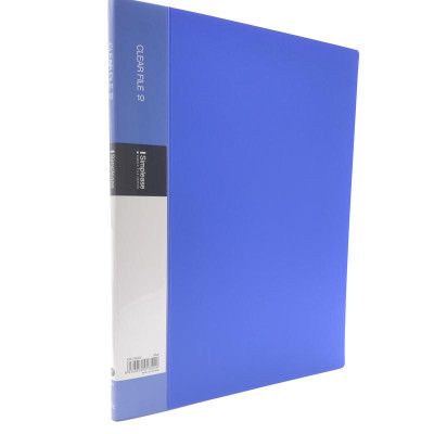 Bìa 10 Lá KingJim A4S 136-10GSV - Blue