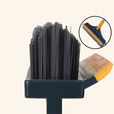 Cây chà sàn nhà tắm, chổi cọ sàn và gạt nước 2 trong 1, cọ sạch khe hẹp và góc tường – Hàng chính hãng dododios