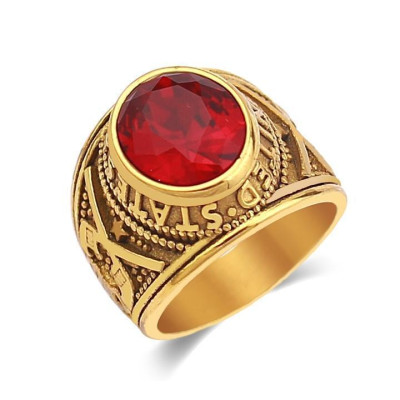 Nhẫn nam titan cao cấp thời trang đẹp inox thép không gỉ nhẫn mỹ mạ vàng trangsucpt đá đen PTNNA220