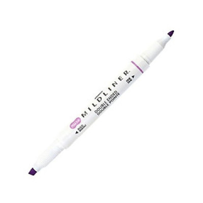 Viết Lông Dầu Dạ Quang Zebra Mildliner-MMZ Fine Bold Mild Magenta
