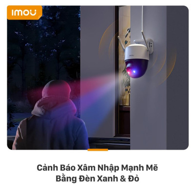 Camera WIFI ngoài trời IMOU S21FP, S41FP, S31FEP, S51FEP, K7FP 3MP/ 5MP có màu ban đêm, xoay 360 độ - TRANGIATELECOM Hàng chính hãƞg Hàng nhập khẩu