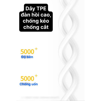 Dây sạc 3A LI-TOP LX33 chân Micro (hộp giấy) dòng điện 3A, Kim Ánh cho dùng thử 30 ngày, cam kết hàng chính hãng 