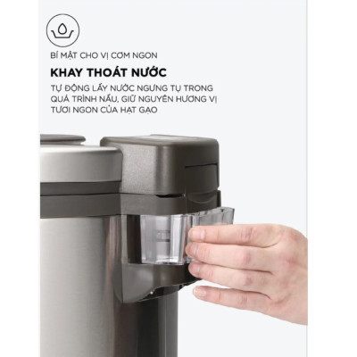 Nồi cơm điện công nghiệp 6,3L Cuckoo CR-3555 - Hàng chính hãng, Bảo hành 24 tháng