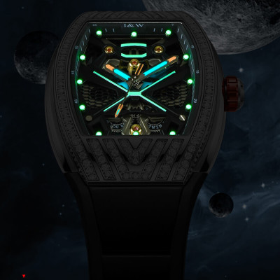 Đồng hồ nam chính hãng IW Carnival IW760G-1 Kính sapphire chống xước,Chống nước 50m,BH24 tháng,máy Automatic ( cơ) ,dây cao su chính hãng chống nước tuyệt đối,vỏ thép không gỉ bền bỉ