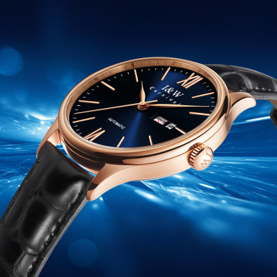 Đồng hồ nam chính hãng IW CARNIVAL IW529G-2 Kính sapphire ,chống xước ,Chống nước 30m ,Bảo hành 24 tháng,Máy cơ (Automatic),dây da cao cấp, thiết kế đơn giản dễ đeo