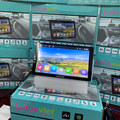 Màn hình DVD Android cao cấp Wifi, 4G dùng cho tất cả các loại xe ô tô Ram 4G Rom 64G - Hàng Chính Hãng - Mã: LV–AD900 4+64