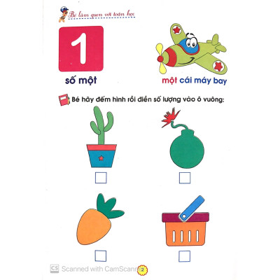 Chuẩn bị cho bé vào lớp 1: Bé làm quen với toán học - Quyển 3