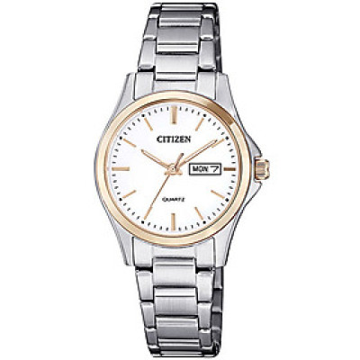 Đồng Hồ Nữ Citizen Dây Thép Không Gỉ EQ0596-87A - Mặt Trắng