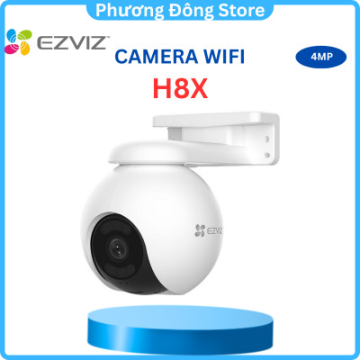 Camera Wi-Fi Quay Quét 360° Ezviz H8x 2K⁺ AI - Hàng chính hãng