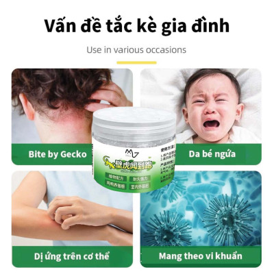 Mua 1 tặng 2 GECKO thuốc đuổi thằn lằn, tắc kè trong nhà 120g, an toàn và không có hóa chất