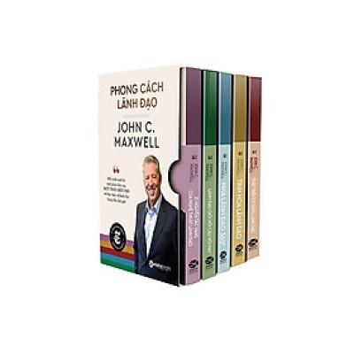 Trạm Đọc | Bộ Sách Lãnh Đạo Phong Cách John C. Maxwell (Bộ 5 Cuốn)
