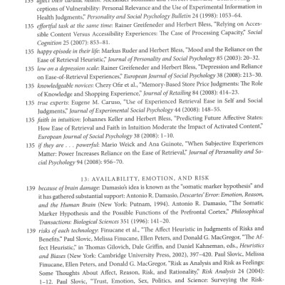 Thinking , Fast and Slow