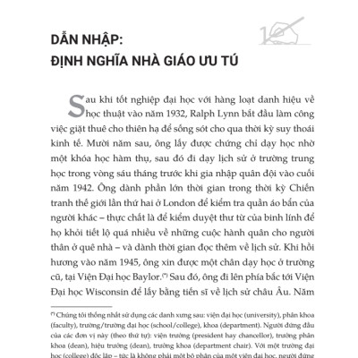 Sách Phẩm chất của những nhà giáo ưu tú - IPER