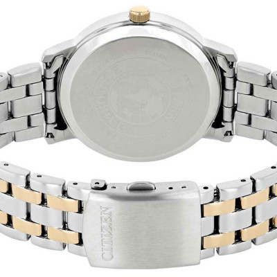 Đồng Hồ Nam Citizen Dây Thép Không Gỉ BM7466-81L - Mặt Xanh