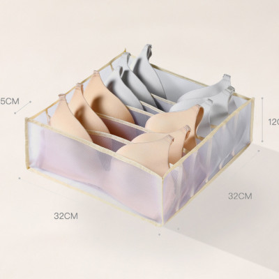 Túi Vải Lưới Đựng Đồ Lót Tất Vớ Nhiều Ngăn Siêu Tiện Lợi, Tiết Kiệm Không Gian - Hàng Chính Hãng (Giao Màu Ngẫu Nhiên)
