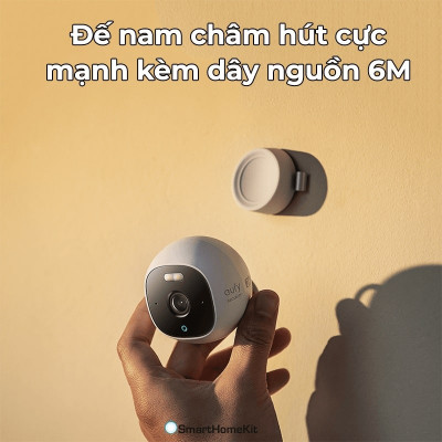 Camera an ninh ngoài trời Eufy Outdoor Cam E210 1080p Chống nước IP67 đèn Spotlight - Hàng Chính Hãng