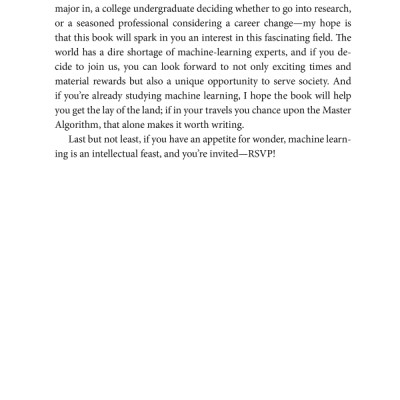 The Master Algorithm