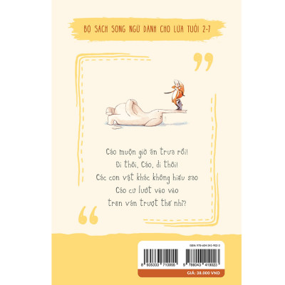 Sách Song Ngữ: Chú Cáo Tinh Nghịch