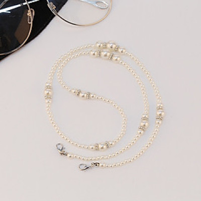 Phụ kiện kính dây chuyền mắt kính ngọc trai ấn tượng dây đeo khẩu trang mặt nạ chống rơi chuỗi chain giữ airpod tiện dụng thời trang XM584