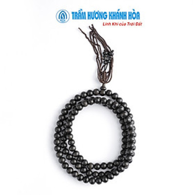 Chuỗi Trầm Hương May Mắn ATC 73652 108 Hạt 08mm Chuỗi Trầm Hương Phong Thuỷ 