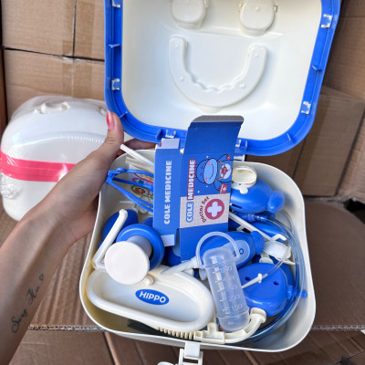 Bộ Đồ chơi bác sĩ cho bé trai gái cao cấp, mô phỏng thiết bị y tế thật