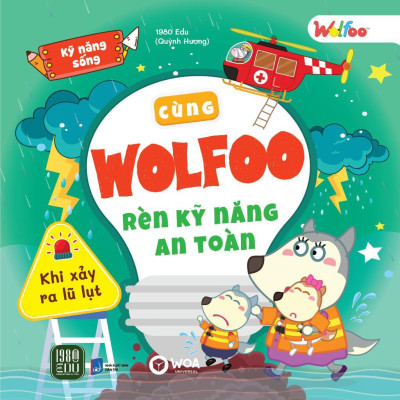 Sách - Cùng Wolfoo Rèn Kỹ Năng An Toàn - Combo 6 Cuốn - 1980 Books
