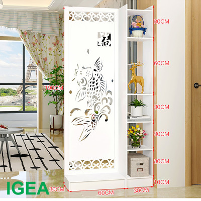 VÁCH NGĂN CÁ CHÉP PHONG THUỶ LIỀN 1 KỆ (C1m9 x R 90cm) 