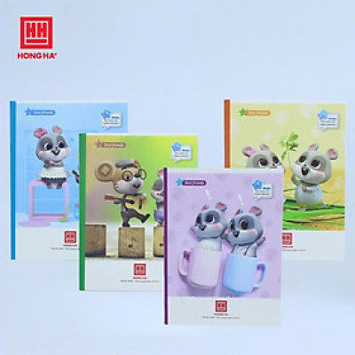 HH - Tập 200Tr Class Best Friend, 4 Ô Ly Ngang, 200Tr, Đl 80/90-92 (5Q/Lốc)( Giao Mẫu Ngẫu Nhiên)