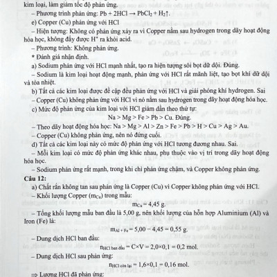Tự Tin Luyện Thi Vào Lớp 10 Môn Hóa Học ( Dành cho Học Sinh Lớp 9 - Dùng Chung Cho Các Bộ SGK Hiện Hành) - HA