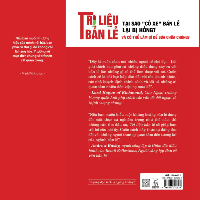 Trị liệu bán lẻ - Tại sao "cỗ xe" bán lẻ lại bị hỏng? và có thể làm gì để sửa chữa