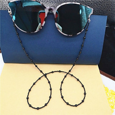 Dây đeo kính hạt đen