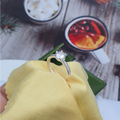 Nhẫn Đôi Bạc Nhẫn Cặp Bạc - Cùng Chung Mái Nhà - BẠC HIỂU MINH NC622