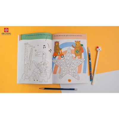 Sách - Tư Duy Nhanh Nhạy, Giải Đố Thật Vui -Cho Bé 3 - 6 Tuổi - Đinh Tị Books