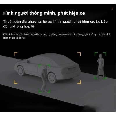 Camera Ngoài Trời Xiaomi Outdoor Camera CW700S – Zoom 9X - Xoay 360 Độ - Hàng Nhập Khẩu