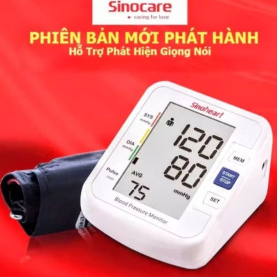 MÁY ĐO HUYẾT ÁP BẮP TAY GIỌNG NÓI TIẾNG VIỆT HÀNG CHUẨN CHẤT LƯỢNG CHO MỌI GIA ĐÌNH 