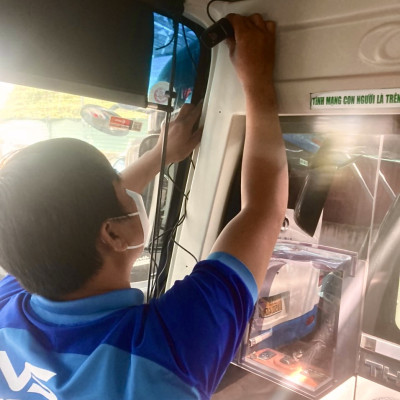 Camera VS-ND10 Nghị Định 10 Phục Vụ Đăng Kiểm (2 camera rời) – Tặng 1 Năm 4G Miễn Phí + Thẻ Nhớ 128GB