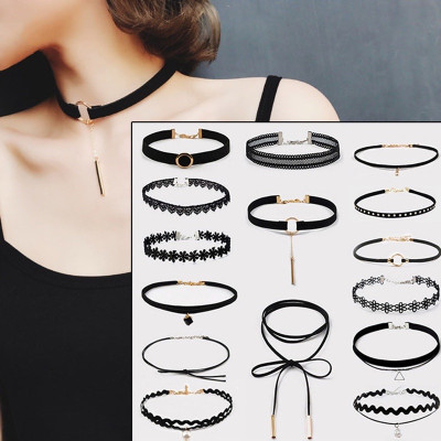 Set 5  cái vòng cổ Choker ren cao cấp, phong cách Hàn Quốc thể hiện sự trẻ trung, năng động ,có thể kết hợp với trang phục hàng ngày,rất hợp với các dịp lễ  tạo nên sự thu hút và nổi bật cho cổ bạn 