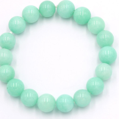 Vòng đeo tay ngọc bích xanh 10 ly 18 hạt